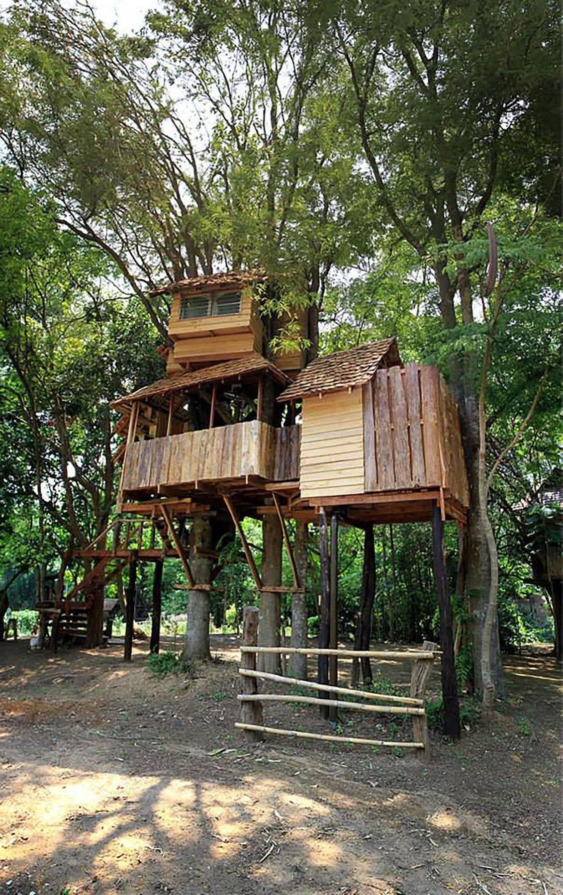 Rabeang Pasak Treehouse Resort Chiang Mai Exterior photo