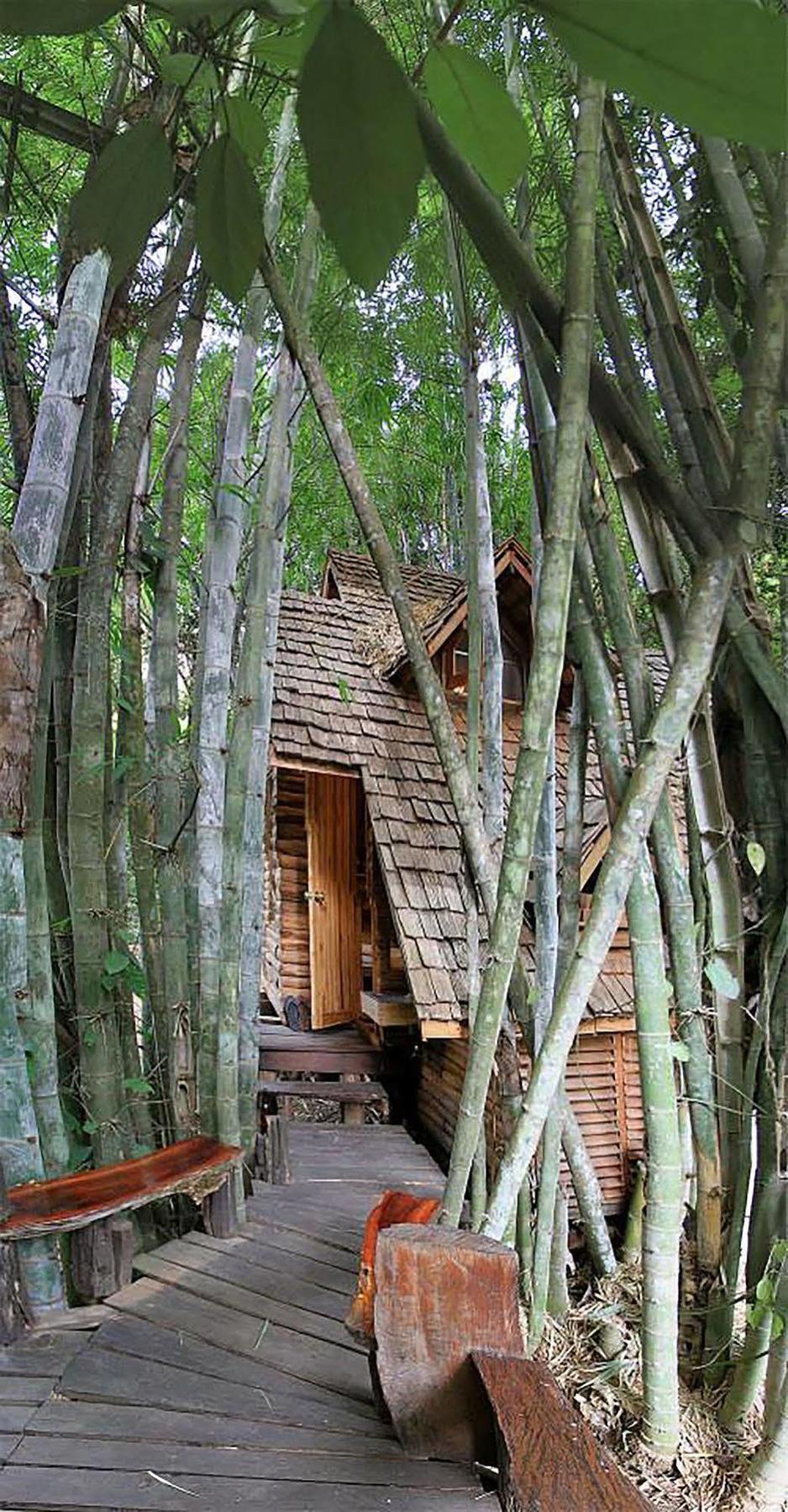 Rabeang Pasak Treehouse Resort Chiang Mai Exterior photo